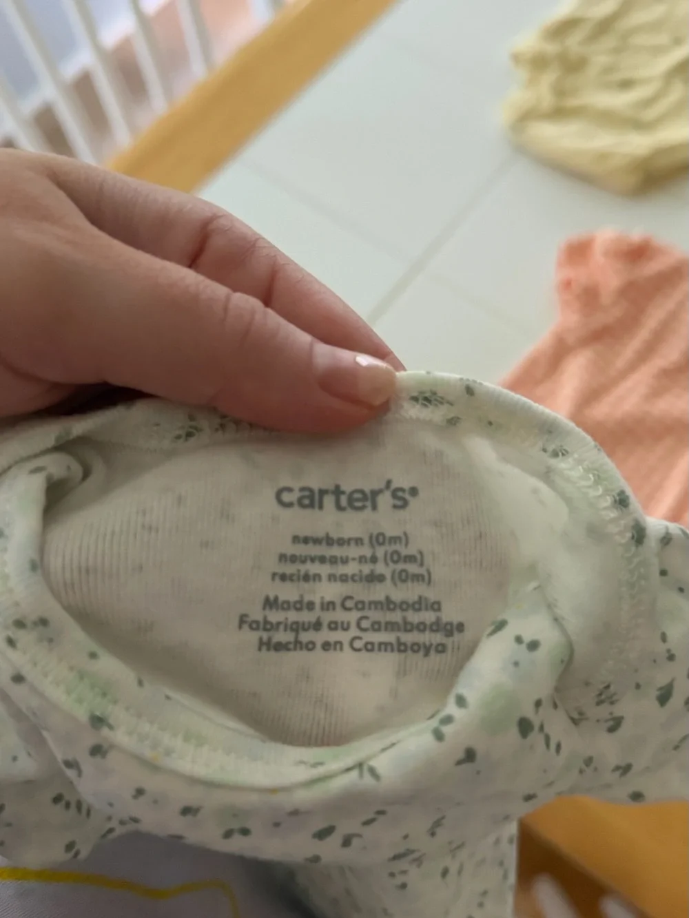 Carter's NB onsie bundle